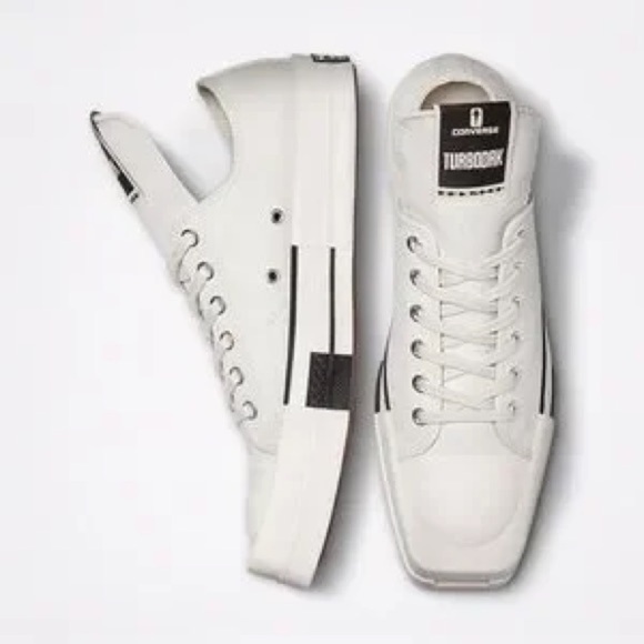 Rick Owens Other - NEW The Rick Owens DRKSDHW X CONVERSE TURBODRK chuck 70 shoes size M 13 W 15